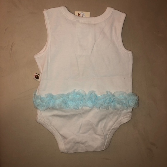 3/$25 🍄 NWT Tiny Tillia by Avon Easter Chick Cotton Baby Onesie Size 3-6 months - Picture 4 of 5
